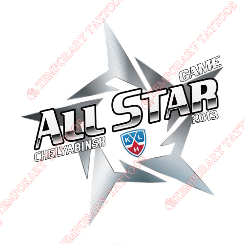 KHL All-Star Game Customize Temporary Tattoos Stickers NO.7257